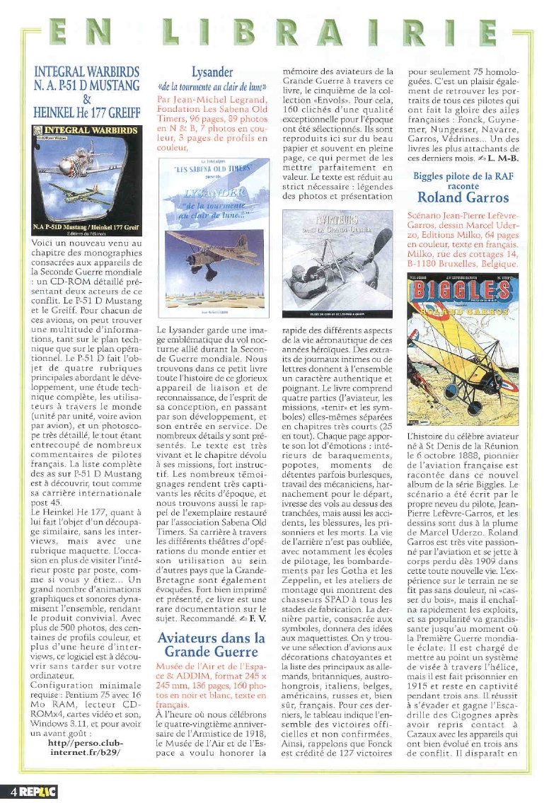 Replic 089 - Fieseler Storch &pwd= MS 502 Griquet, Tupolev SB-2